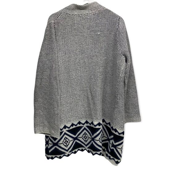 Old Navy Blue & Gray Coatigan - Picture 2 of 5